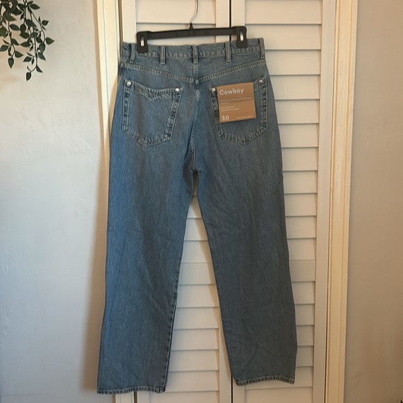 NWT Reformation Cowboy High Ride Straight Jeans - Picture 5 of 10